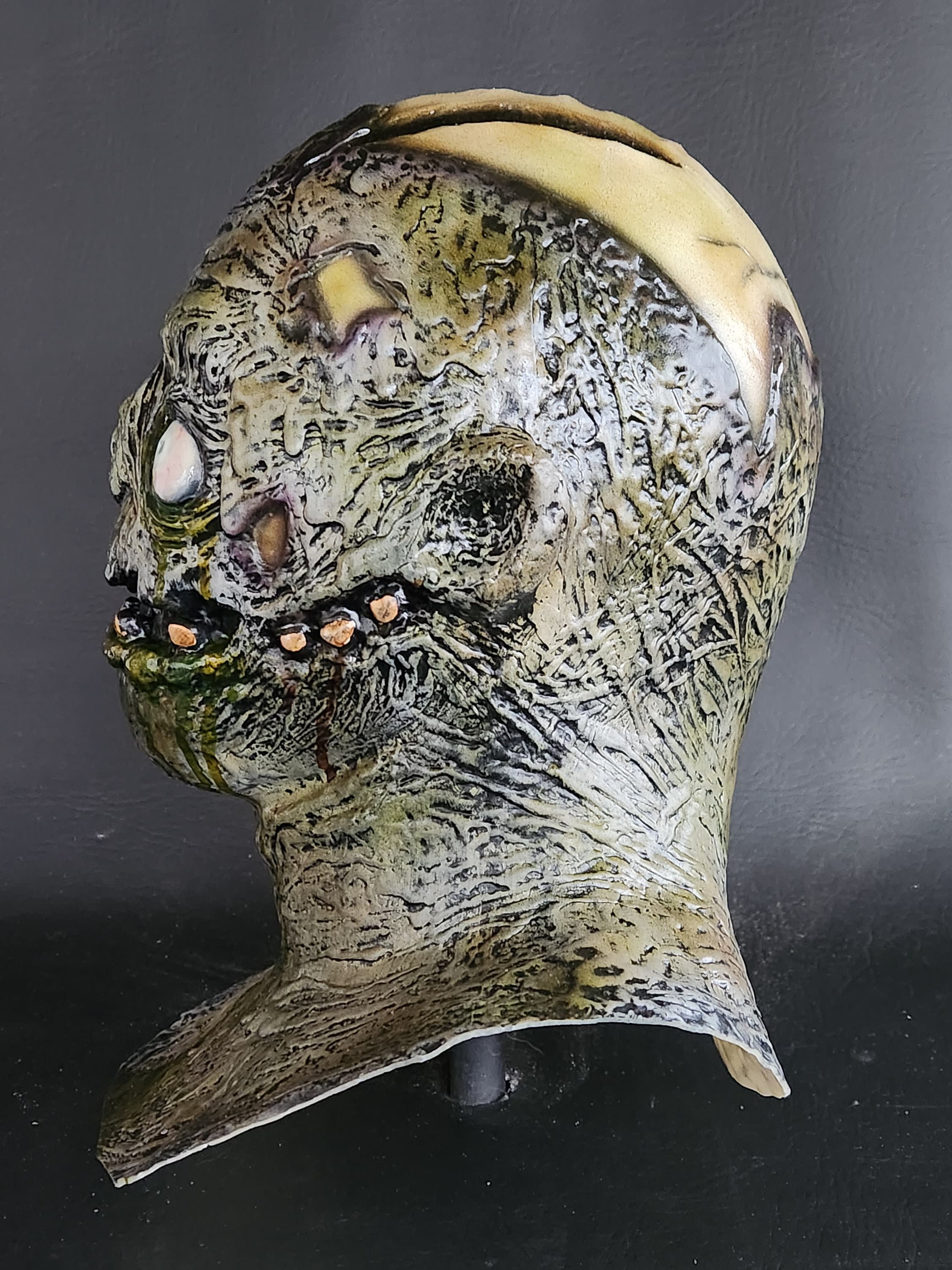 暴露/Unmask》[MMQ] Zenless Zone Zero Soukaku Mask Full Face FRP Cosplay Prop w/Base