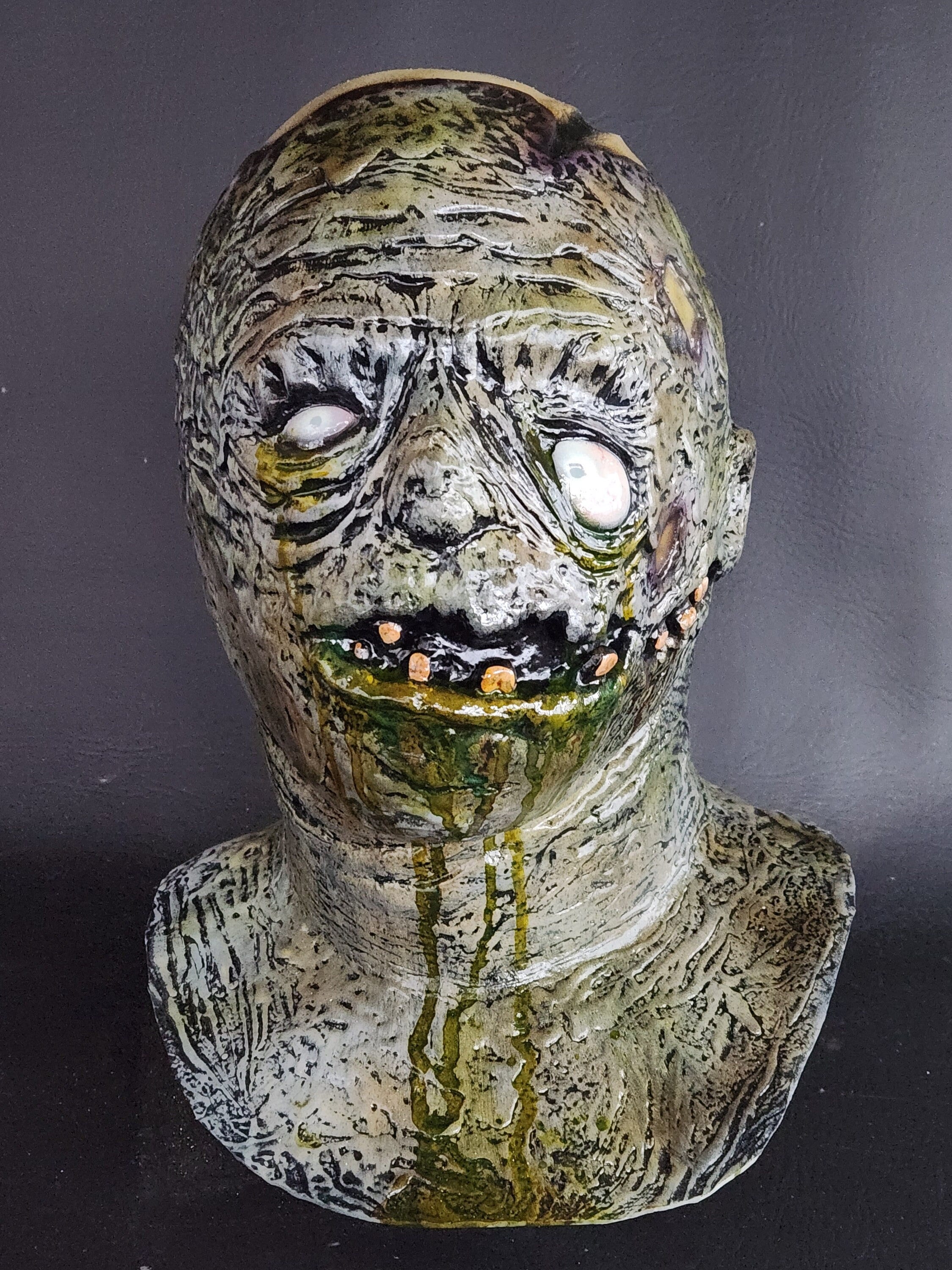 暴露/Unmask》[MMQ] Zenless Zone Zero Soukaku Mask Full Face FRP Cosplay Prop w/Base