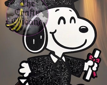 READY TO SHIP Snoopy Graduation Cap Topper | on to the Next Chapter ...