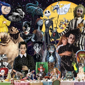 Tim Burton 20 Unzen Tumbler Wrap (Digitaler Download)