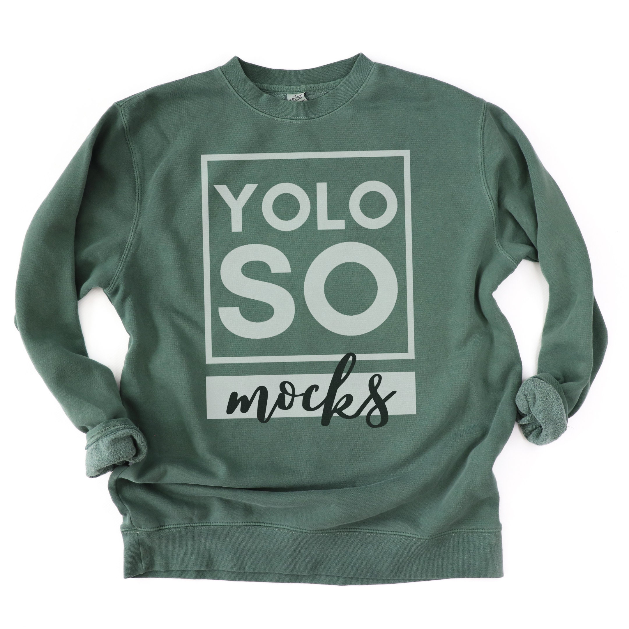 Sage Green Crewneck - Etsy