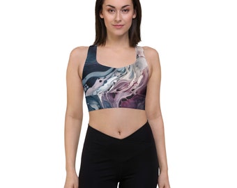 Soutien-gorge de sport femme Marble Longline