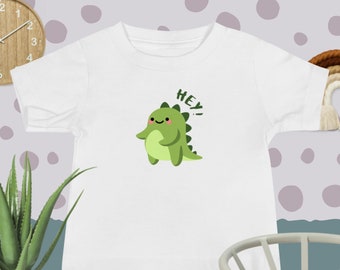 Hey! Dino Baby Jersey Short Sleeve Tee