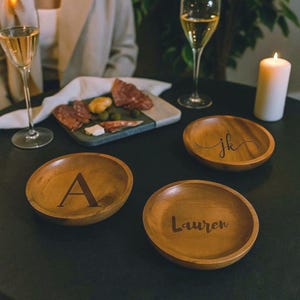 Mahjong Hostess Gift Engraved Mini Charcuterie Board Wine Glass Topper For 30th Birthday Party Favors and Spa Party Favors