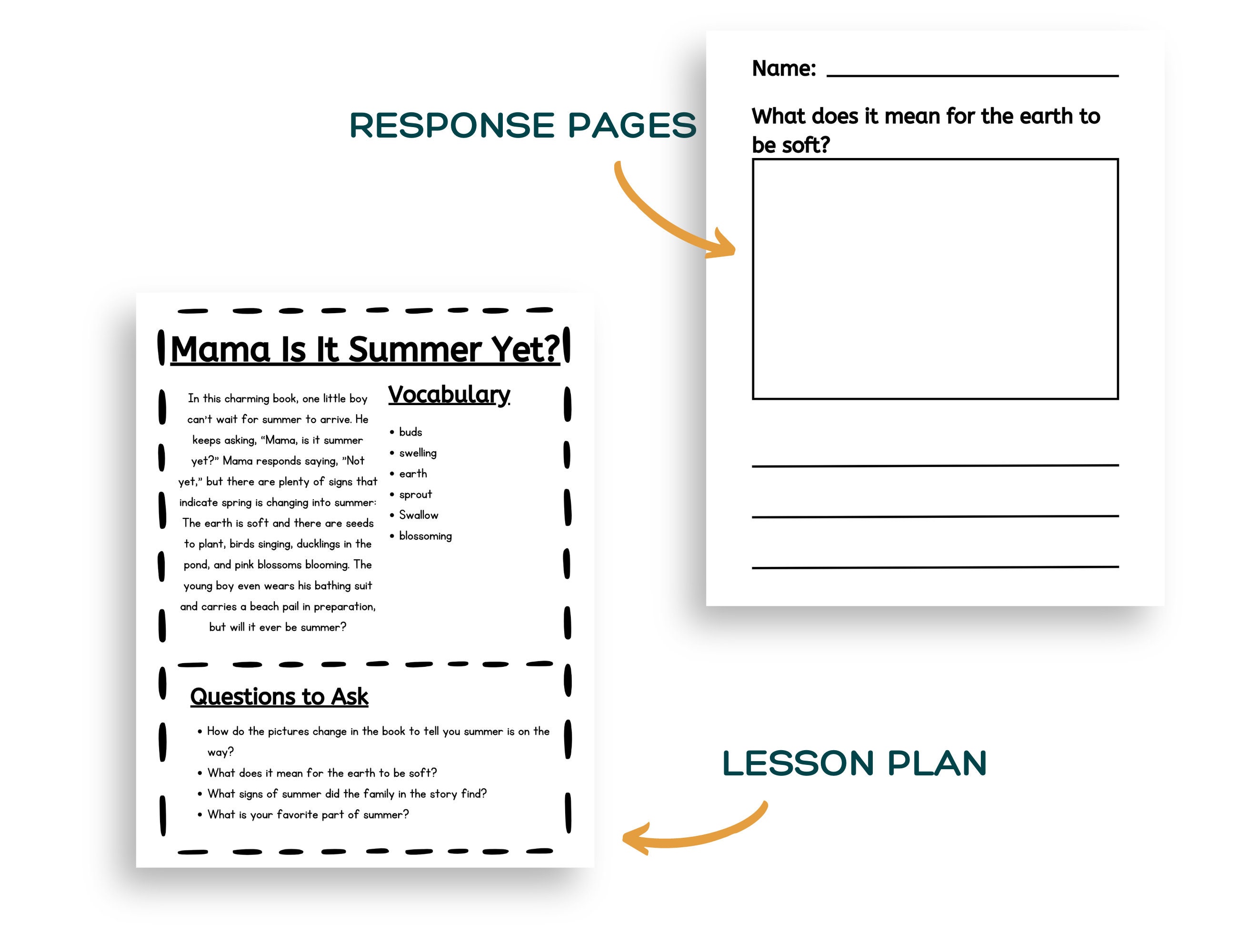 Mama is it summer yet read aloud lesson summer read aloud plan summer