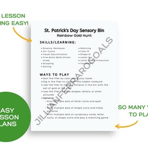 esl lesson plan st paddys day