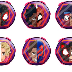 Spider-man | Across The Spider-Verse | 2.25 inch Pinback Buttons!