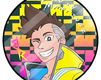 David Martinez | Cyberpunk Edgerunners | 2.25 inch Pinback Buttons!