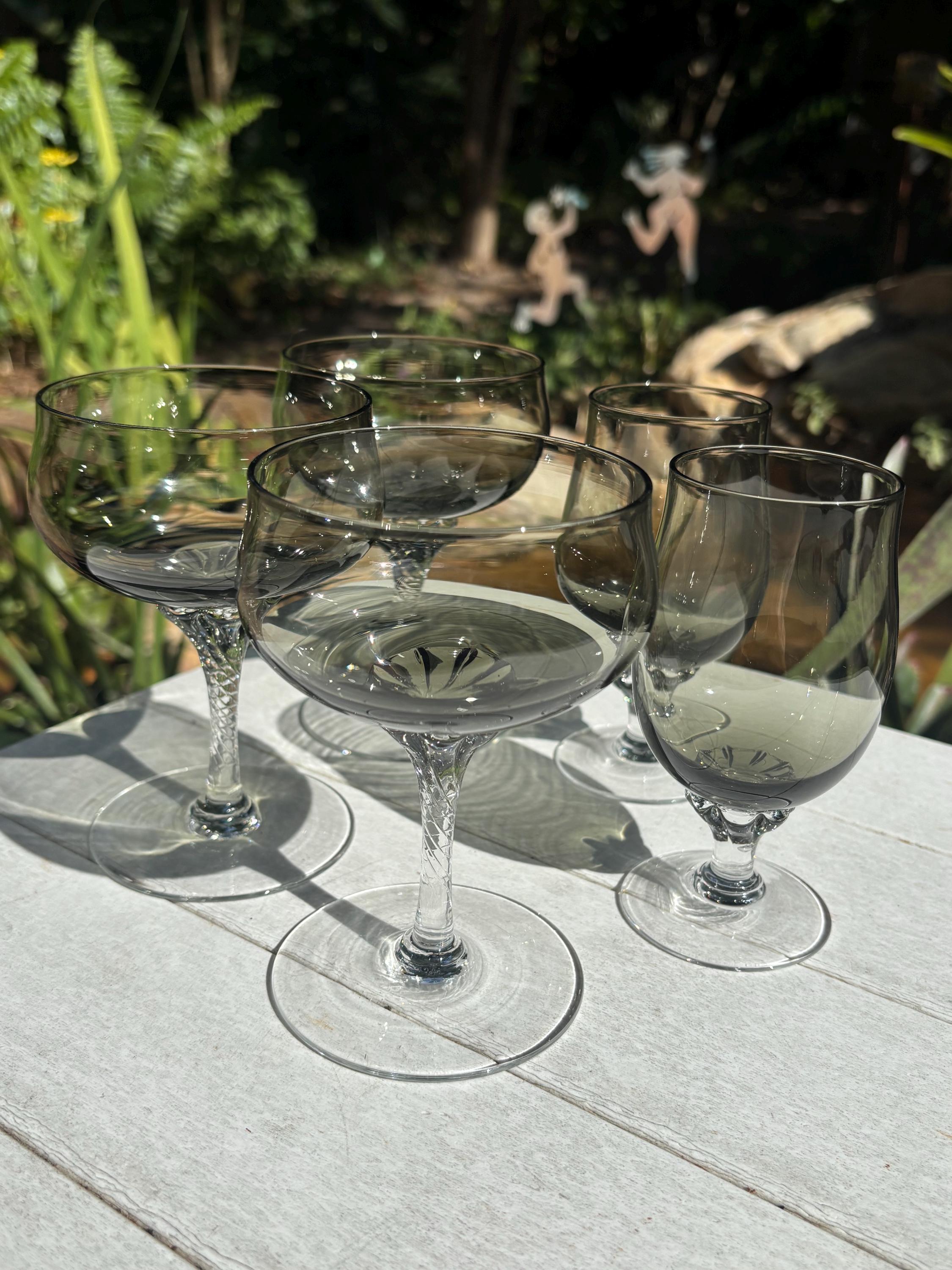 Sasaki Smoke Glass - Etsy