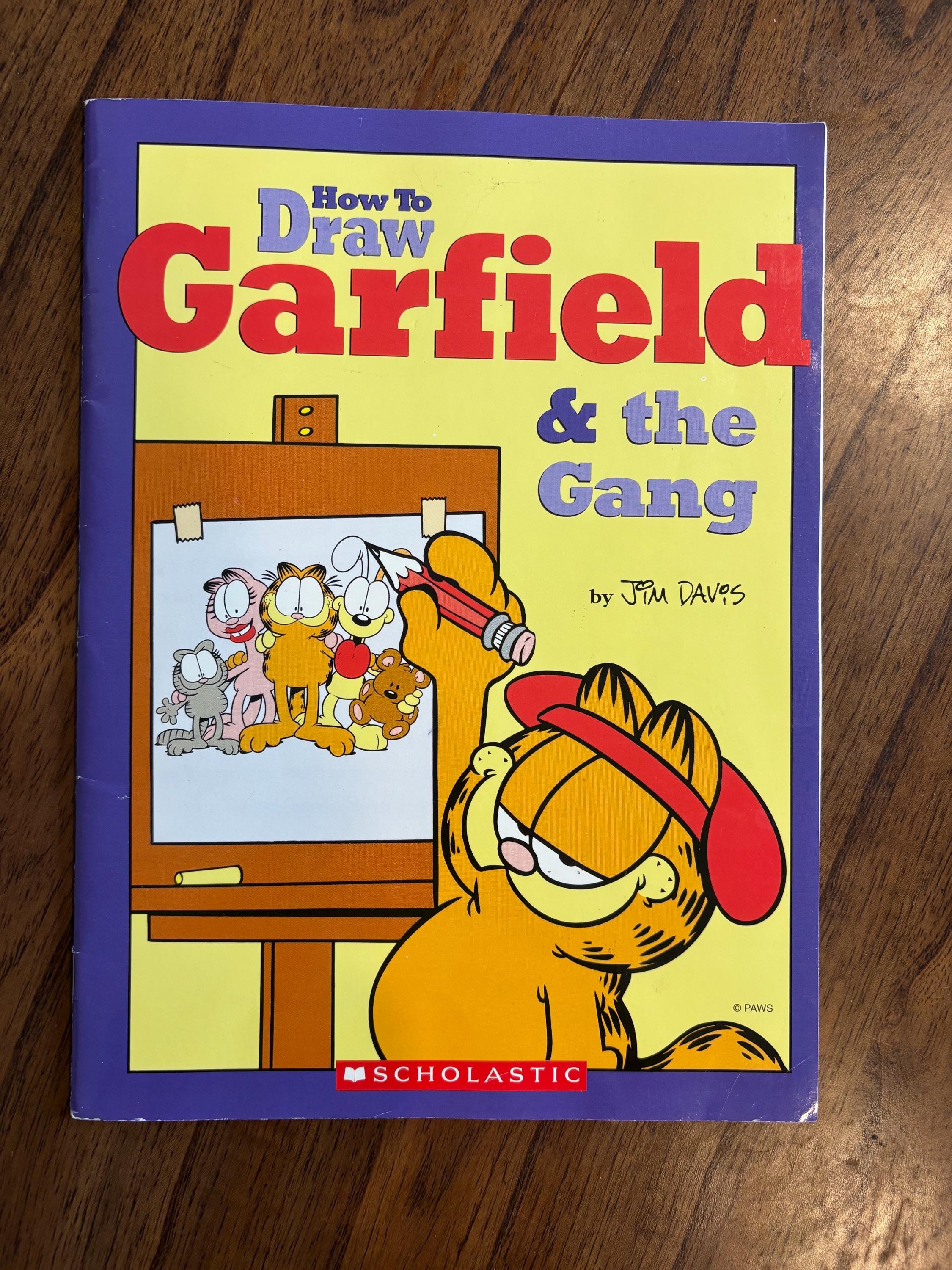 How to Draw Garfield and the Gang by Jim Davis 1996 Edition Art ...