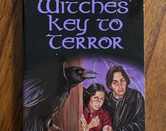 1st Edition Witches' Key to Terror by Silver RavenWolf Paperback Edition Vintage Wiccan Horror