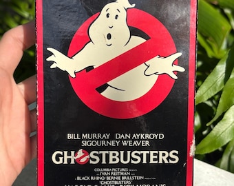 1985 Ghostbusters VHS Movie, First VHS Release
