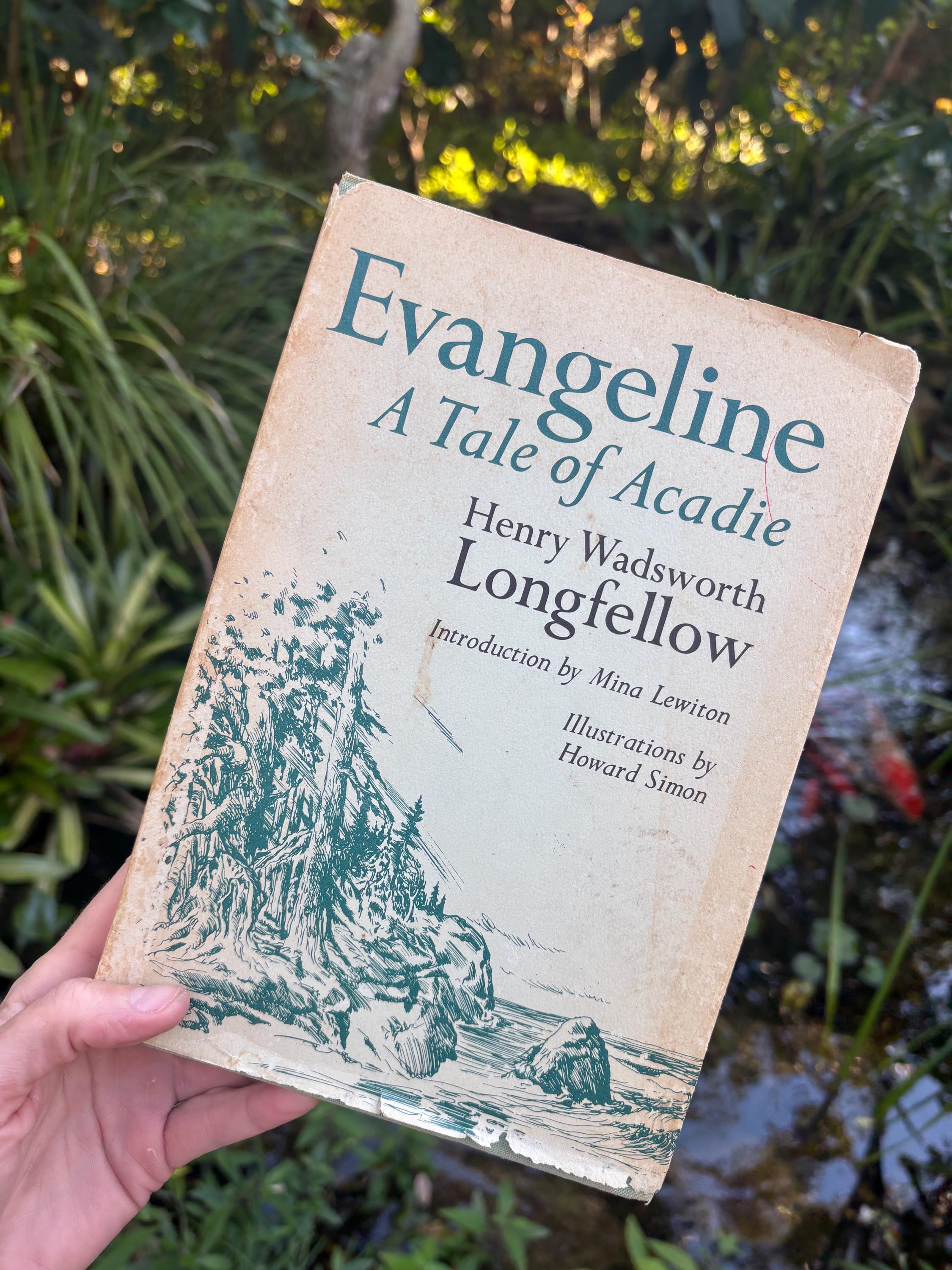1960s Edition Evangeline A Tale of Acadie by Henry Wadsworth