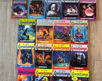 Vintage Goosebumps Books by R.L. Stine, You Choose