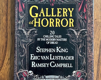Vintage Gallery of Horror, 20 Chilling Tales by Masters of Dread Hardcover Book