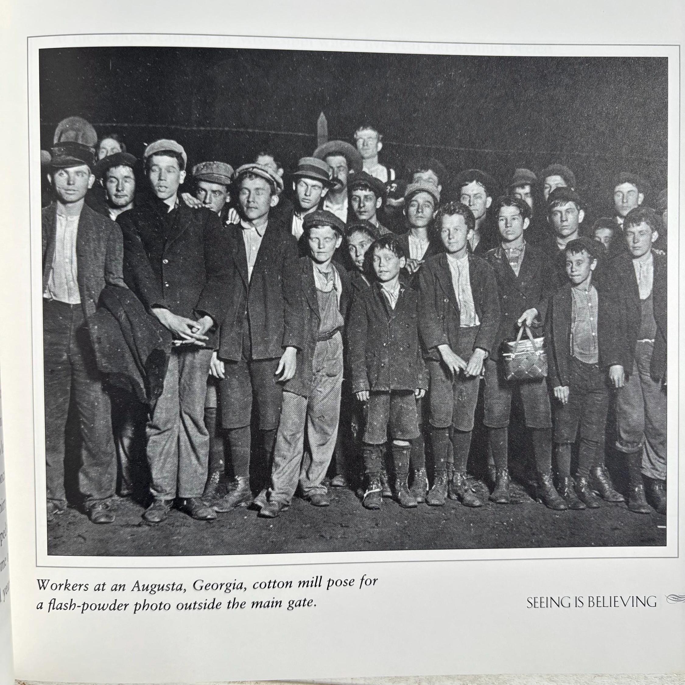 1st Edition Historical Kids at Work, Lewis Hine and the Crusade Against ...