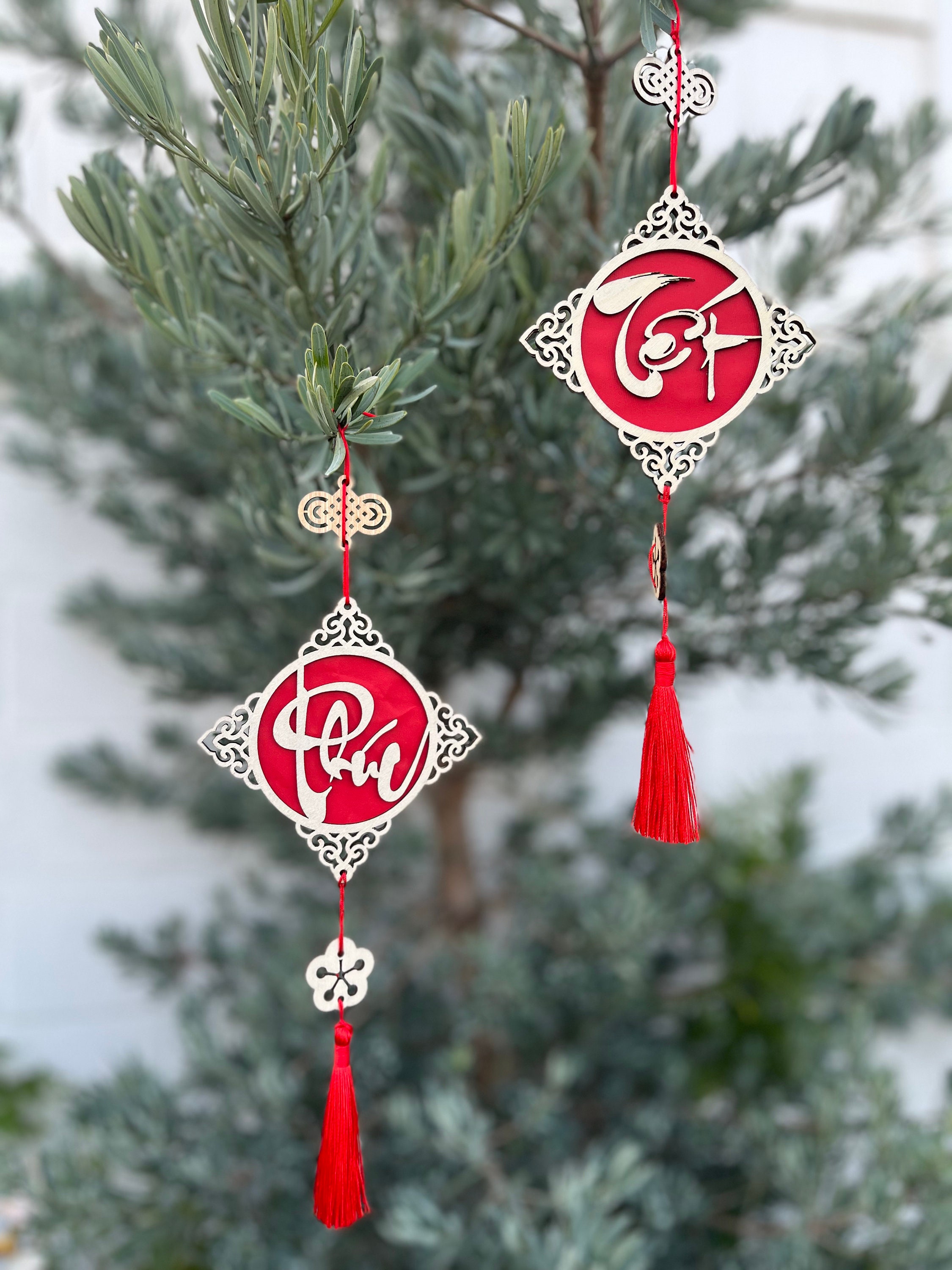 Paper Rabbit Ornaments: Lunar New Year Decorations - aplhys5