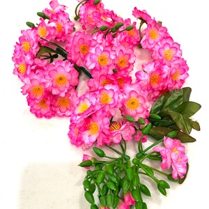 Vietnamese Artificial Peach Blossom Flowers / Vietnamese NewYear Decorations Fake Flowers - Hoa Dao Vai Tet