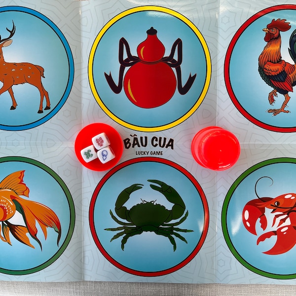 Vietnamese Dice Game Etsy