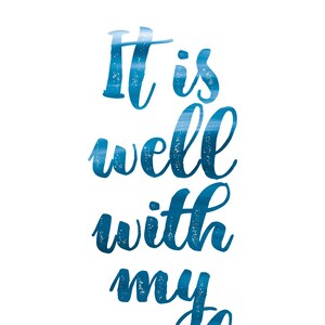 It Is Well With My Soul Digital Download