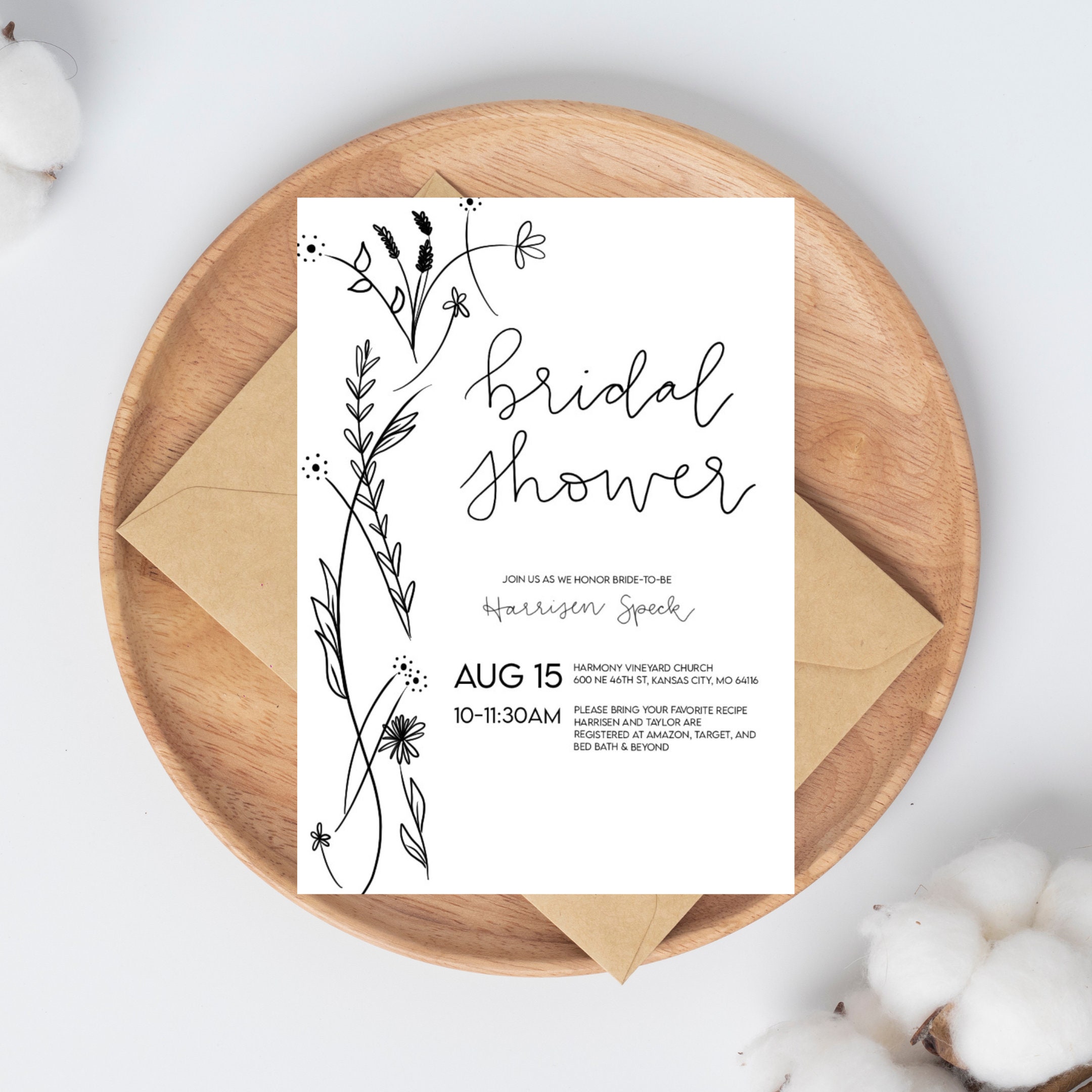 CUSTOM Event Invitation - Etsy