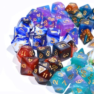 Design Surprise Dice / Mystery DND Dice Set / Randomly Selected / D&D Dice Set / Polyhedral Dice / RPG Dice / Dungeons and Dragons image 5