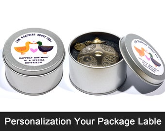 Personalization Your Package gift warp for the pocket watch case dice