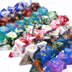 Design Surprise Dice / Mystery DND Dice Set / Randomly Selected / D&D Dice Set / Polyhedral Dice / RPG Dice / Dungeons and Dragons image 6