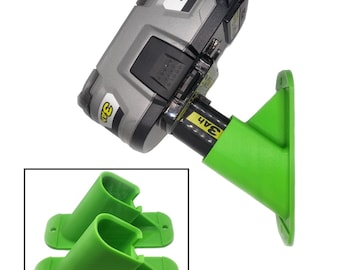 JINTECH3D - Ryobi 18V batterijhouder organizer [2 PACK]
