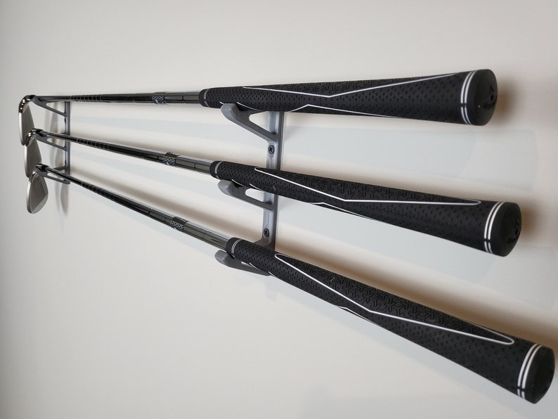 3 Golf Club Wall Mount. 3 Golf Club Wall Display. US Free Shipping Etsy