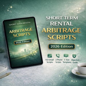 Rental Arbitrage Script | Private Landlord Pitch | Superhost | Hosting | Done For You | Vacation Rental