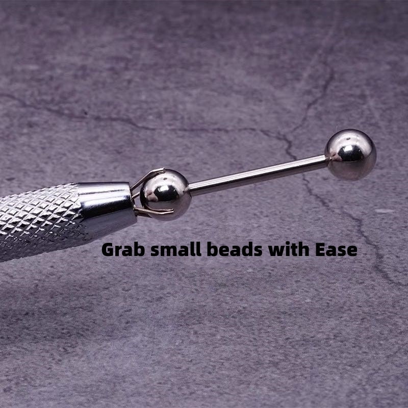 Push in Metal Bead Grabber Piercing Jewelry Tool Screw Holder Pick up Tool  Jewelry Tool Body Piercings Piercing Ball Holder Tweezer -  Israel