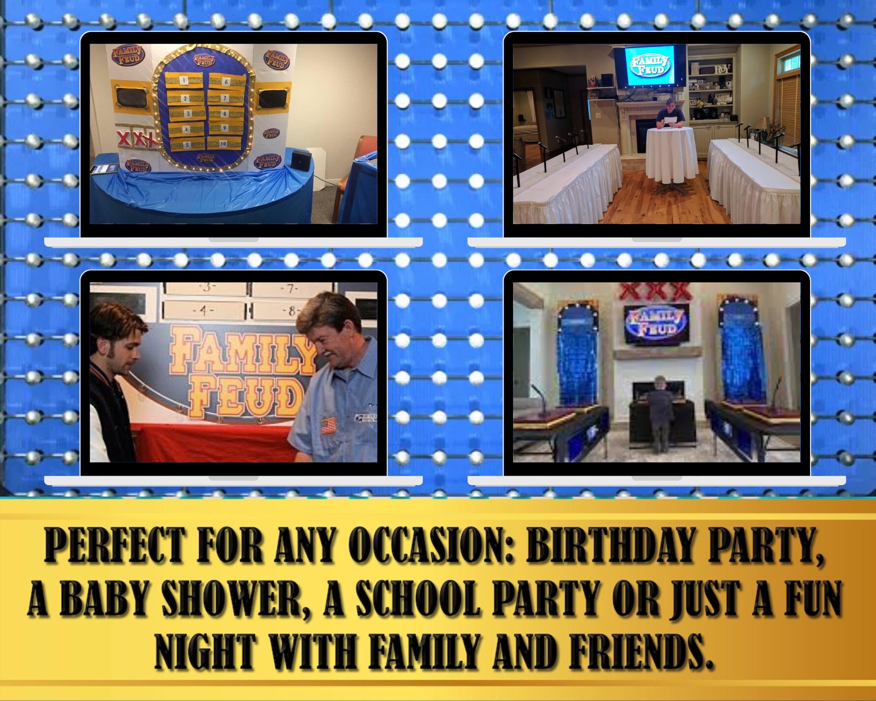 Quarantine Birthday Family Feud Game Stay at Home Game -  Portugal