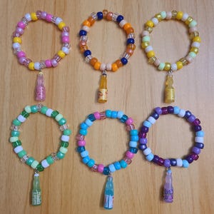Ramune Kandi Charm Bracelets