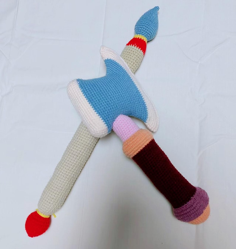 Crochet Hatchet-crochet Weapon Series Pattern –DIY Amigurumi Toy (PDF ...