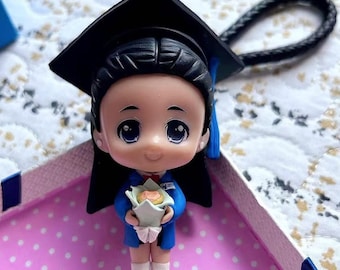 Custom Funko-Style Clay Charm: Personalized Mini Me Gift
