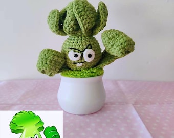 Bonk Choy Amigurumi Crochet Pattern | Plants vs. Zombies DIY Doll (PDF)