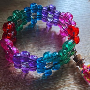 Kandi Flower Cuffs