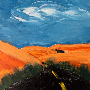 Original acrylic landscape painting