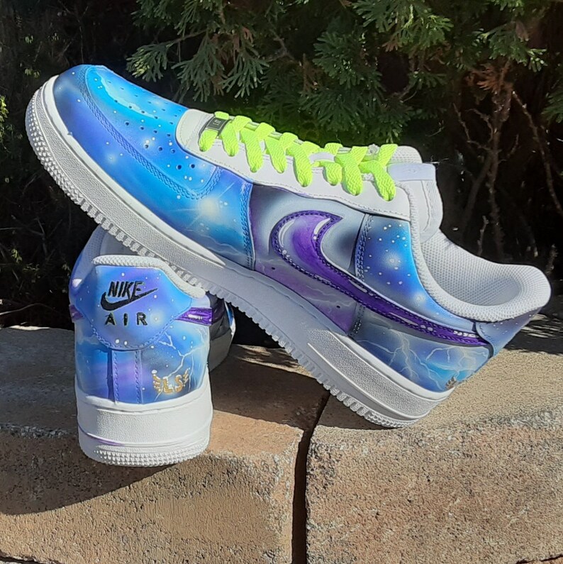 airbrushed nike air force 1