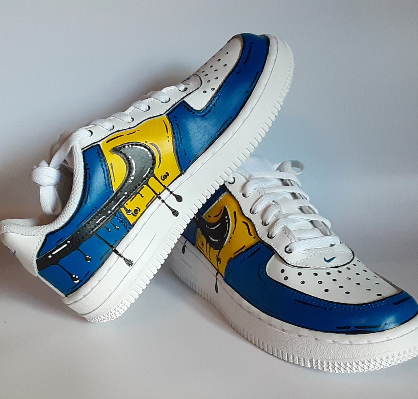 airbrushed nike air force 1