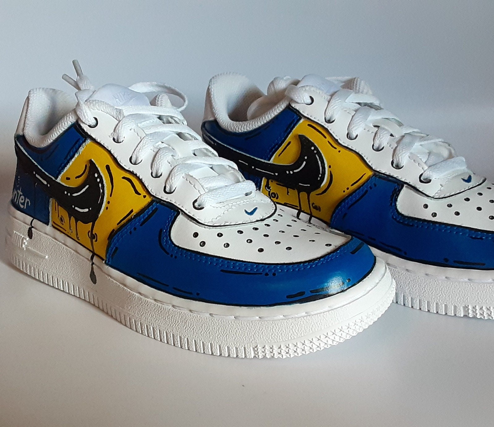 airbrushed nike air force 1