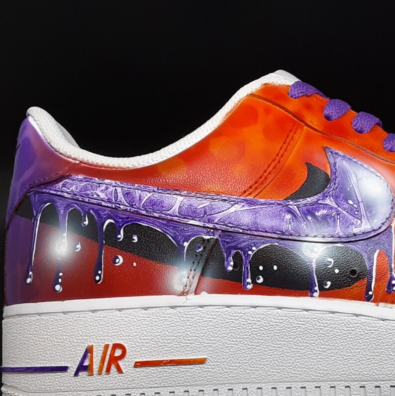 custom air force 1 airbrush