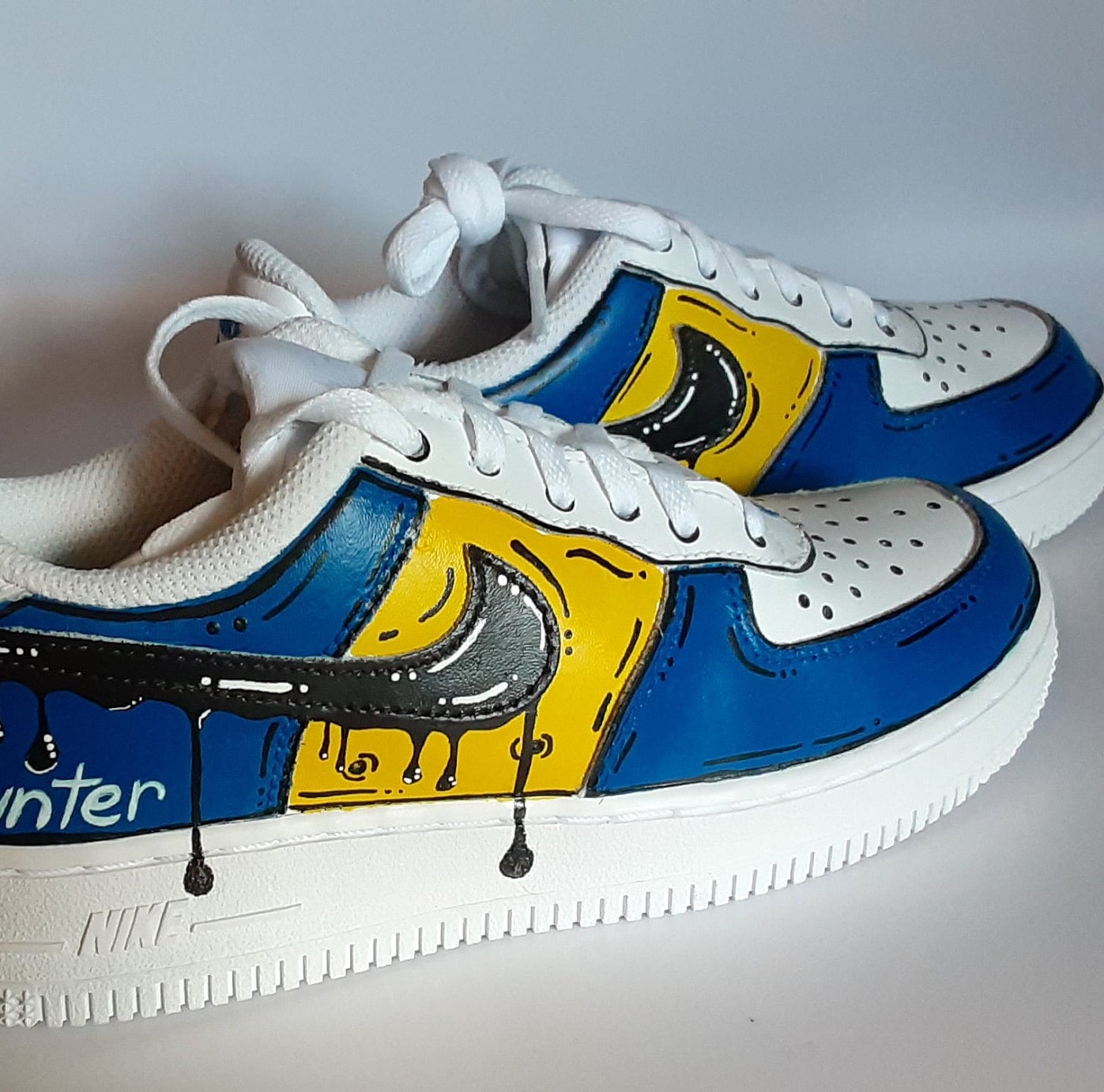 airbrushed nike air force 1