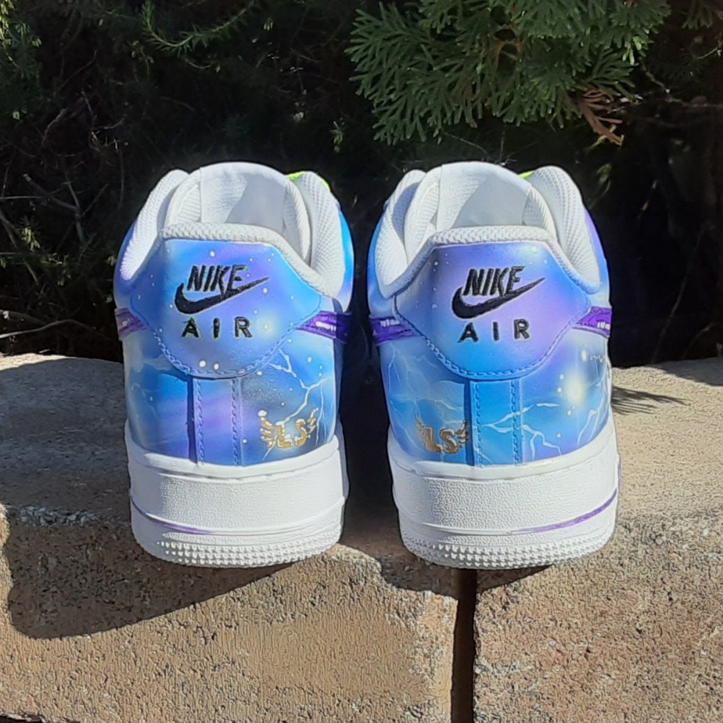 airbrushed nike air force 1