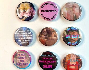 Vanderpump Rules 1.5” Pinback Buttons