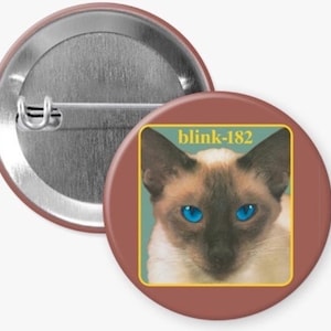 Blink 182 Cheshire Cat 1.5” Pinback Button / Magnet