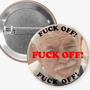 Logan Roy opvolging 1,5" pinback-knop