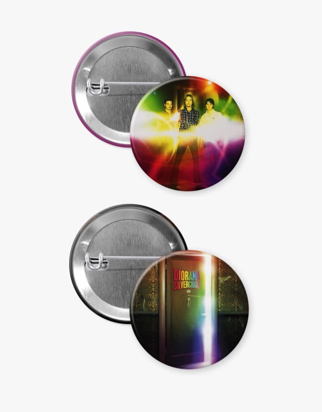 Silverchair Diorama 1.5” Pinback Button Set of 2 - Etsy