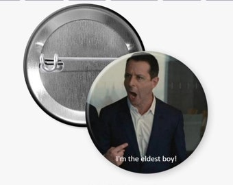 I’m The Eldest Boy Succession 1.5&quot; Pinback Button / Magnet